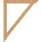 Ekena Millwork Traditional Traditional Smooth Bracket, Western Red Cedar, 3 1/2"W x 40"D x 48"H BKT04X40X48TRA01SWR - alternate 3